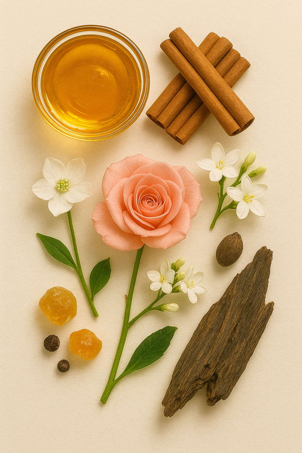 Ispirato a Fleur du Désert di Louis Vuitton